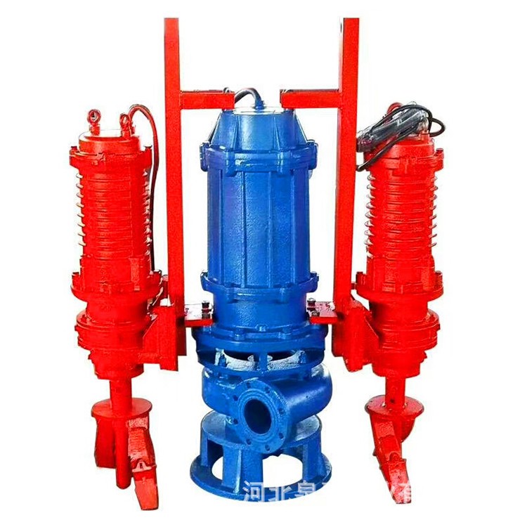 潜水抽沙泵6寸8寸立式吸沙泵船用抽砂泵河底清淤泥浆泵潜水渣浆泵图3