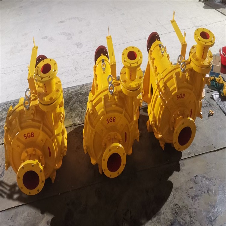 ZJ/AH型卧式离心渣浆泵尾沙回收泵潜水泥浆泵柴油机船用砂砾泵图3