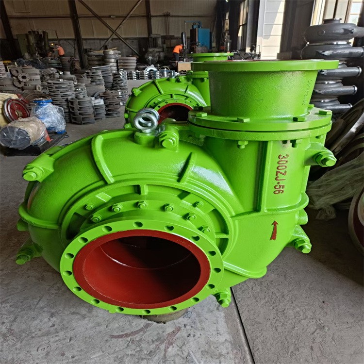 ZJ/AH型卧式离心渣浆泵尾沙回收泵潜水泥浆泵柴油机船用砂砾泵图2