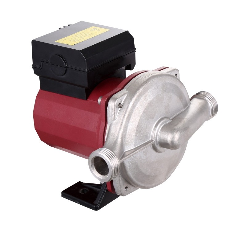 雨沃不锈钢屏蔽循环泵暖气增压泵地暖回水泵120W165W300W厂家图2