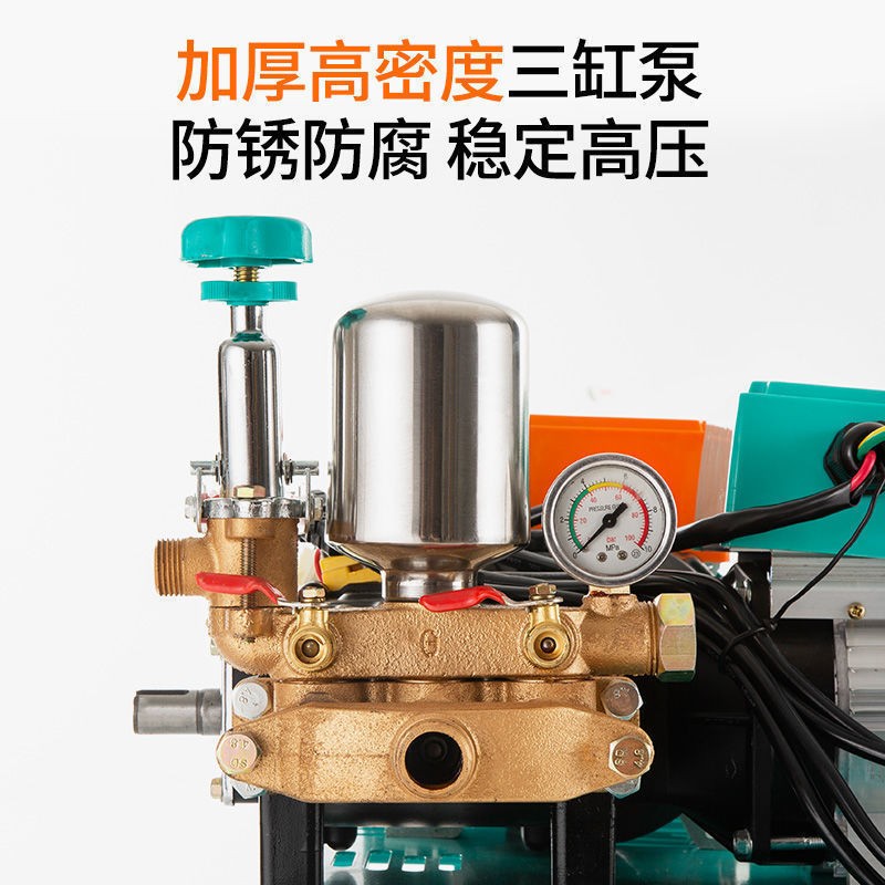 电动打药机高压农用全自动收管卷管喷雾器遥控72v双电机喷雾机48v图4
