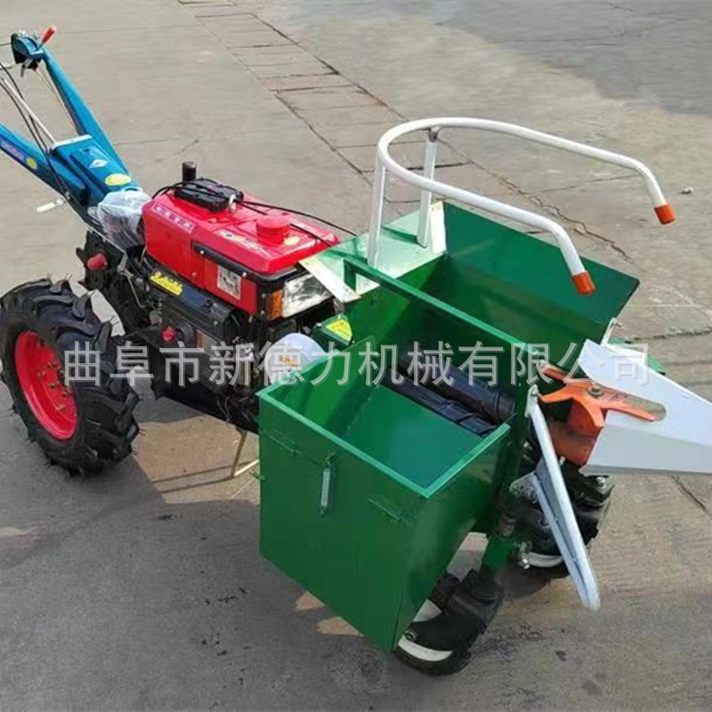 直连传动家用小型玉米联合收割机 小型单行掰棒子机图4