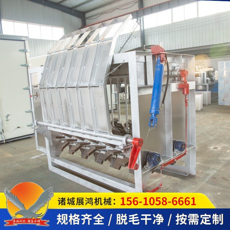 生猪液压刨毛机 整猪牛羊打毛机 自动化屠宰流水线不锈钢脱毛设备图3