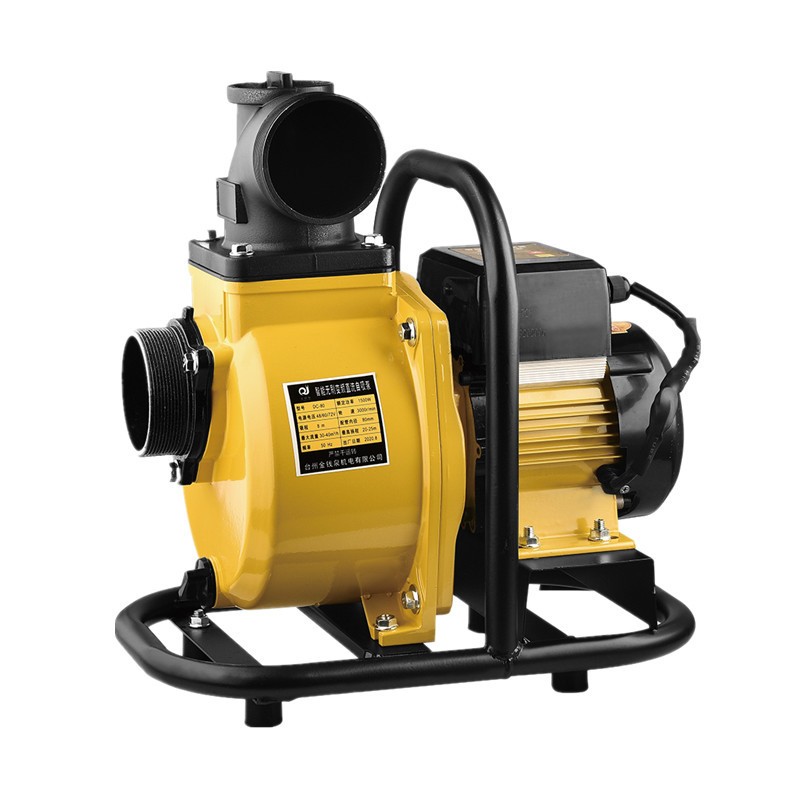 3寸智能无刷变频直流自吸离心泵农用灌溉太阳能MPPT电动车抽水泵图4