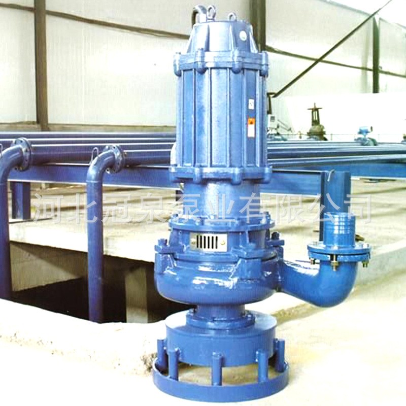 立式潜水抽沙泵厂家 河底清淤杂质污泥泵ZJQ系列大流量潜水采砂泵图2