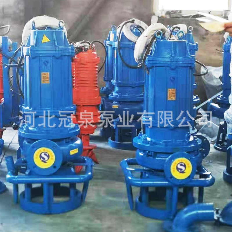 批发潜水抽砂泵吸沙泵带搅拌潜水渣浆泵50ZJQ25-30-7.5 NSQ泥浆泵图3