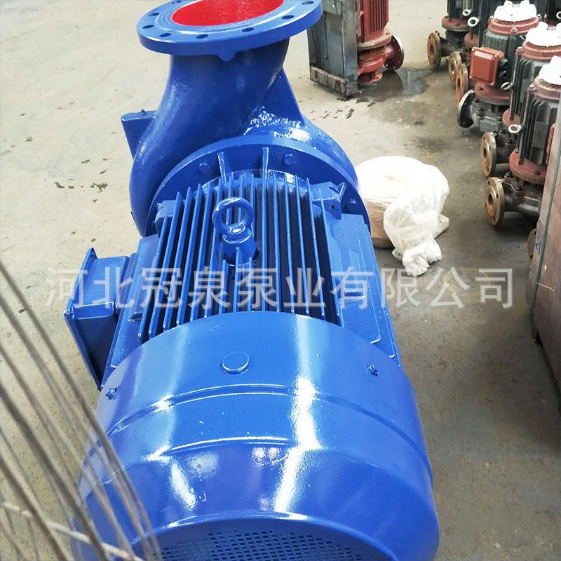 直销ISW80-250（I）卧室高层增压热水循环式管道离心泵图2