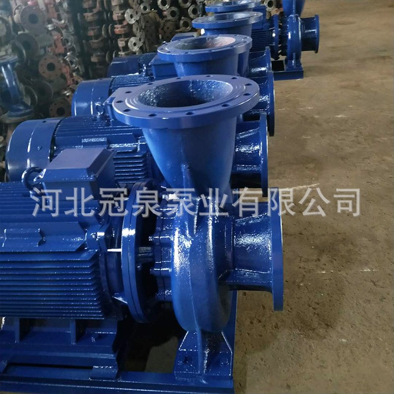 直销ISW80-250（I）卧室高层增压热水循环式管道离心泵图3