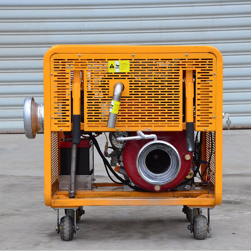 贝德手推式柴油机抽水泵 电启汽油机手抬式农田灌溉离心泵图4