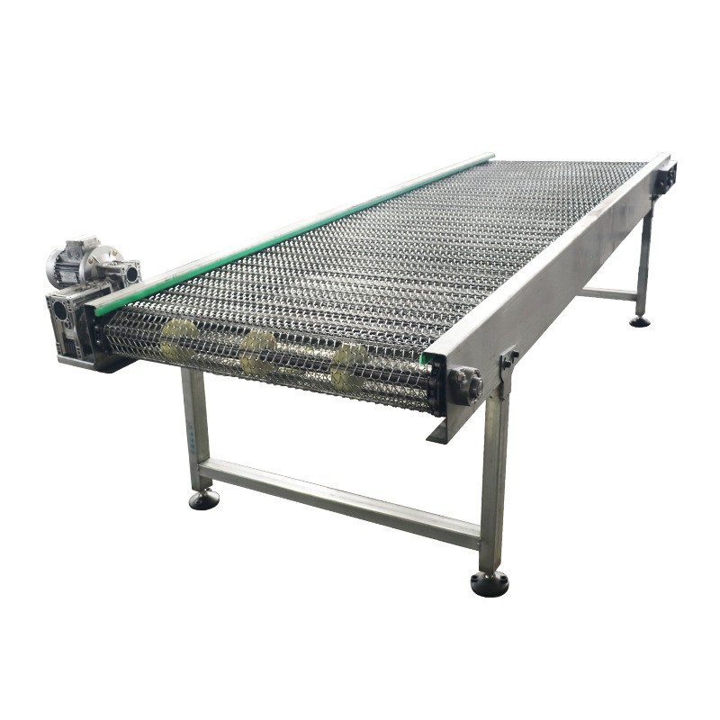 供应网带式输送机304不锈钢食品土豆输送带小型网带注塑输送机图3