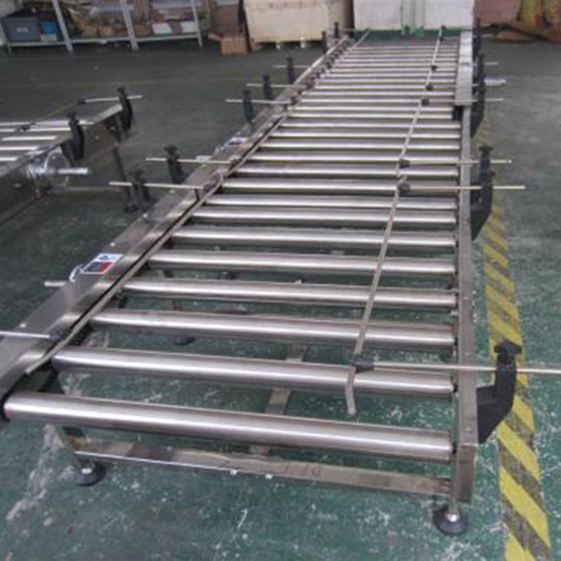 无动力装车卸货神器下货滑梯搬运货滚筒输送机伸缩滑道传送带图3