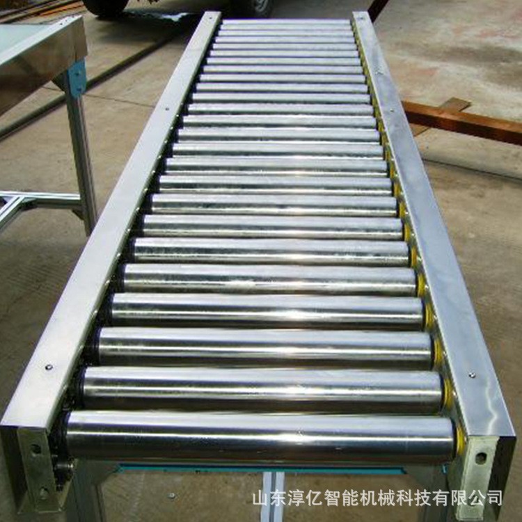 无动力装车卸货神器下货滑梯搬运货滚筒输送机伸缩滑道传送带图5