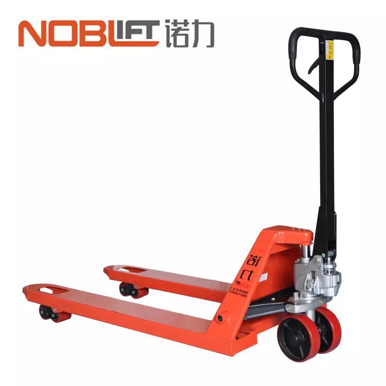 诺力叉车手动液压托盘搬运车2吨3吨5吨板车地牛铲车拖车图3