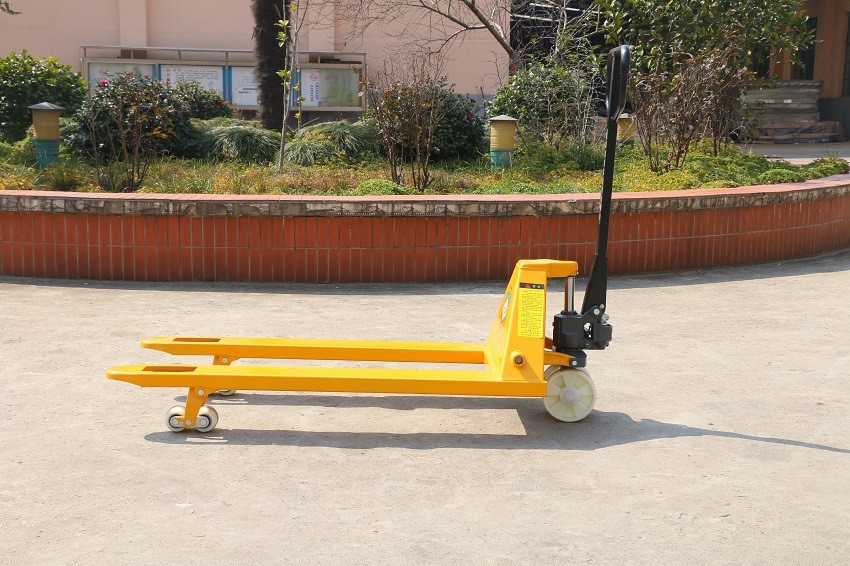 手动液压托盘搬运车批发2吨3吨5吨装卸叉车加长托板地牛图4