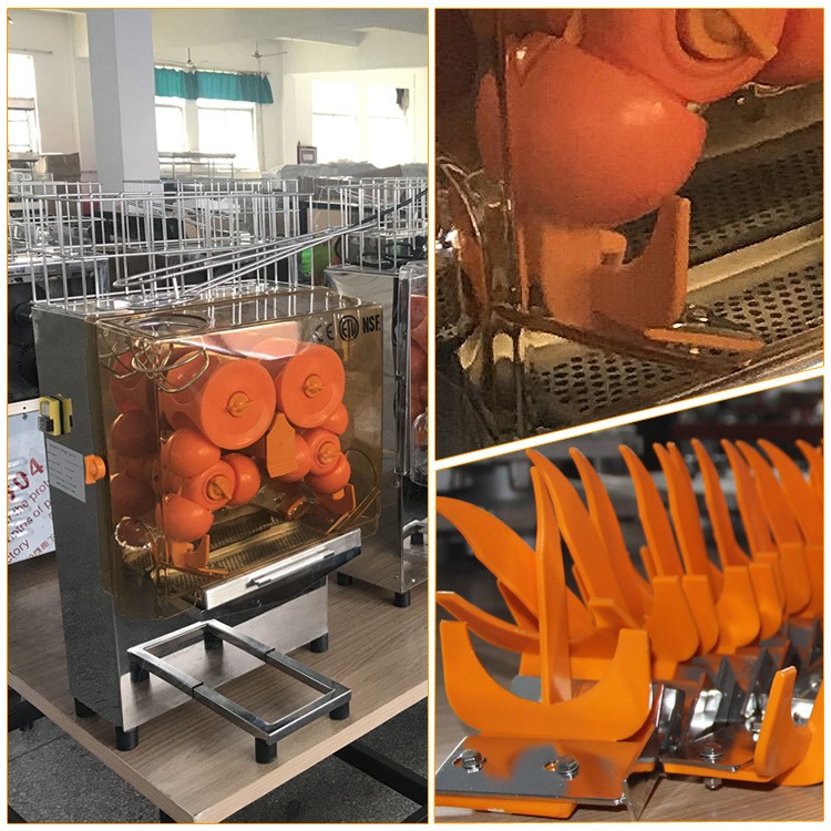 支持定制商用橙子榨汁机 柠檬自动榨汁机 厂家直销图4