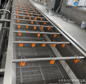 不锈钢竹笋气泡清洗机 全自动腌渍裙带梗清洗脱盐机 气泡果蔬清洗图2