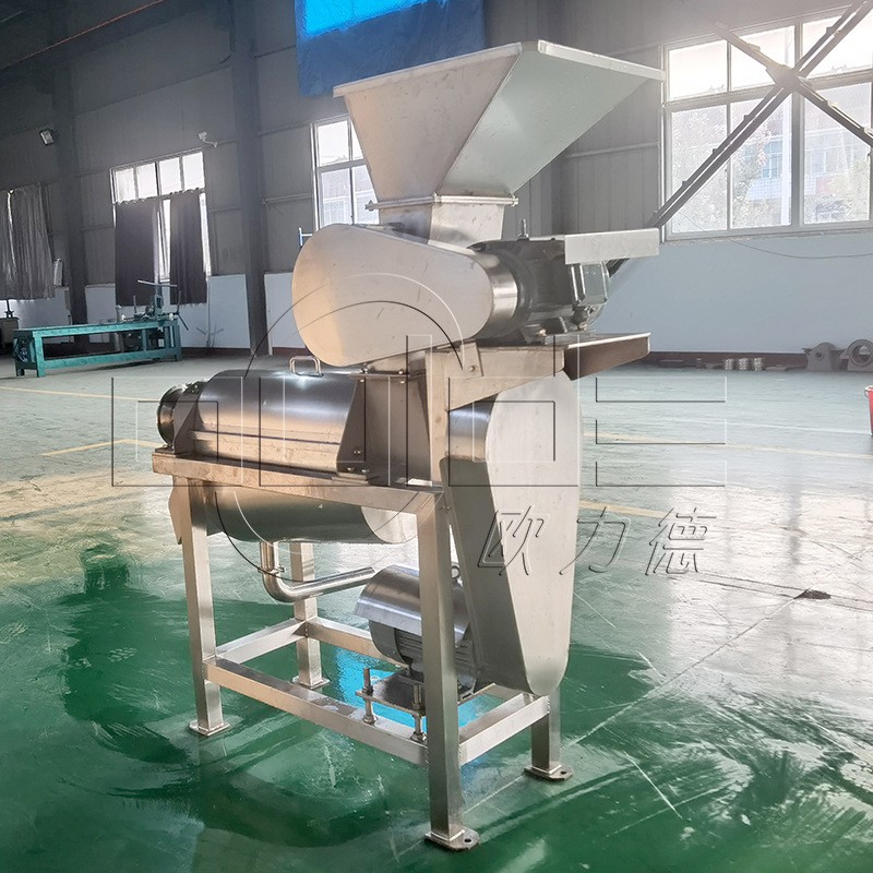工业商用专用不锈钢螺旋挤压破碎厂家直销苹果破碎榨汁机图5