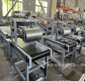 转弯皮带输送设备 非标食品输送机械 胶带输送机 纸袋编织袋整形图2