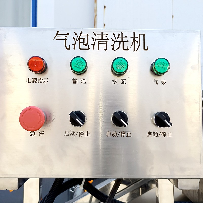 全自动毛豆清洗机 网带气泡式毛豆加工设备 蔬菜工厂毛豆生产线图5