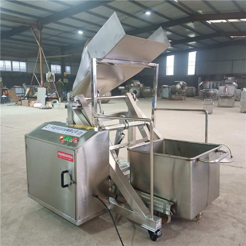 朝鲜泡菜 酱菜加工设备 周转筐清洗机 输送线 白菜劈半机 切菜机图3