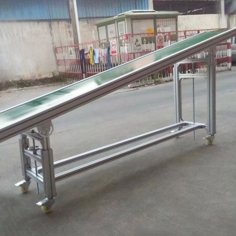 厂家供应平面皮带自动化输送机 快递分拣可升降运输带传送机定制图4