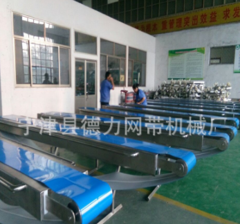 皮带输送机 自动化设备大型物流传送带 小型铝型接驳材输送机图2