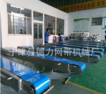 皮带输送机 自动化设备大型物流传送带 小型铝型接驳材输送机图4