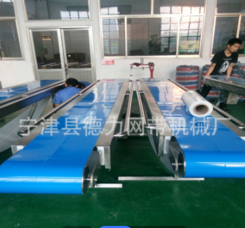 皮带输送机 自动化设备大型物流传送带 小型铝型接驳材输送机图3
