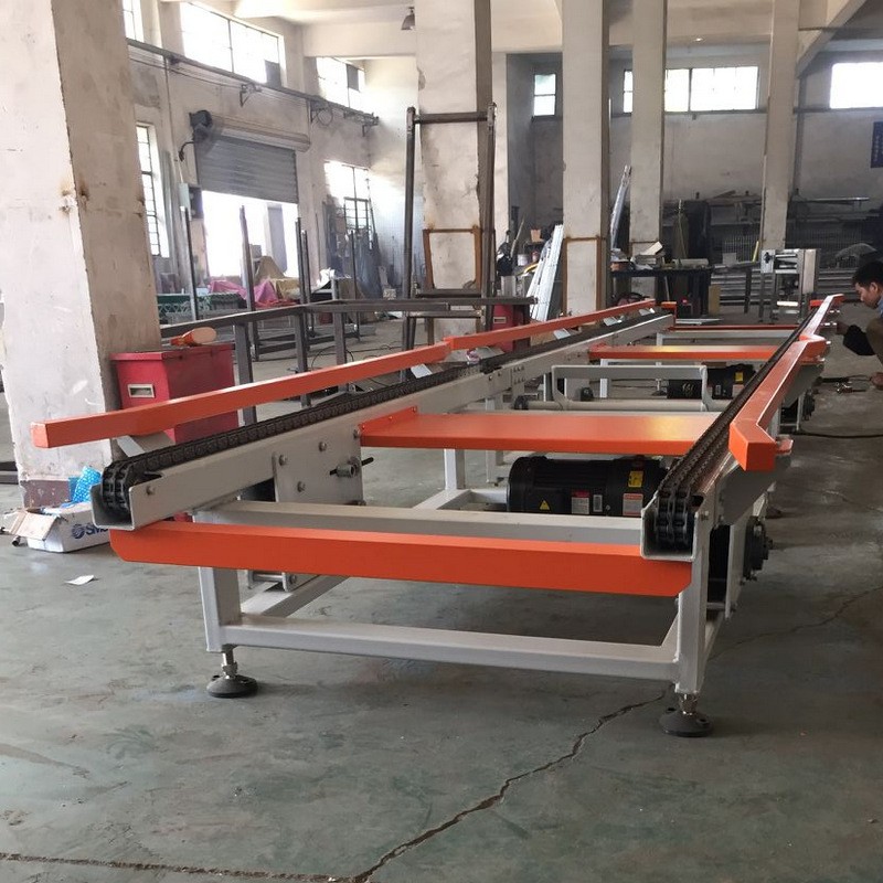 厂家定制链条式托盘输送机 托盘输送链条输送线 链式输送机图2