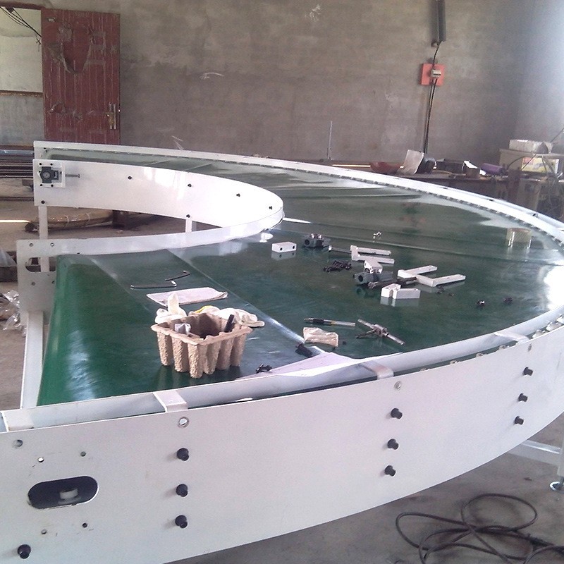 安徽合肥厂家定制小型链板线输送机 网带流水线 物流运输线体定制图3