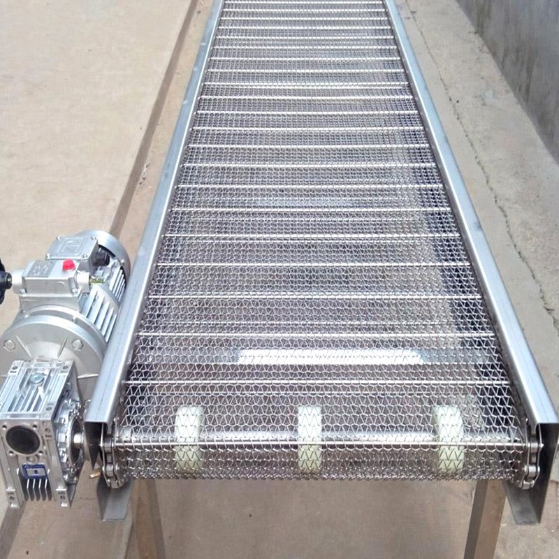 安徽合肥厂家定制小型链板线输送机 网带流水线 物流运输线体定制图2