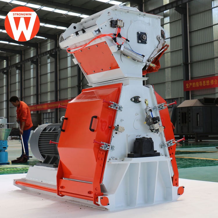 饲料粉碎机厂 水滴式锤片饲料粉碎机 饲料的粉碎设备图2