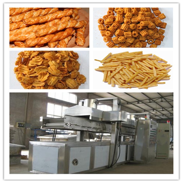 膨化小麻花生产线休闲零食膨化机械设备厂家供应定制商用食品加工