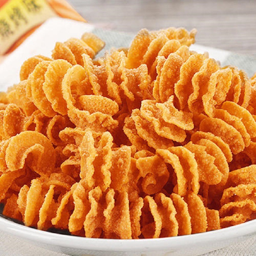 厂家定制油炸披萨卷生产设备全自动杂粮锅巴生产线休闲食品膨化机图4