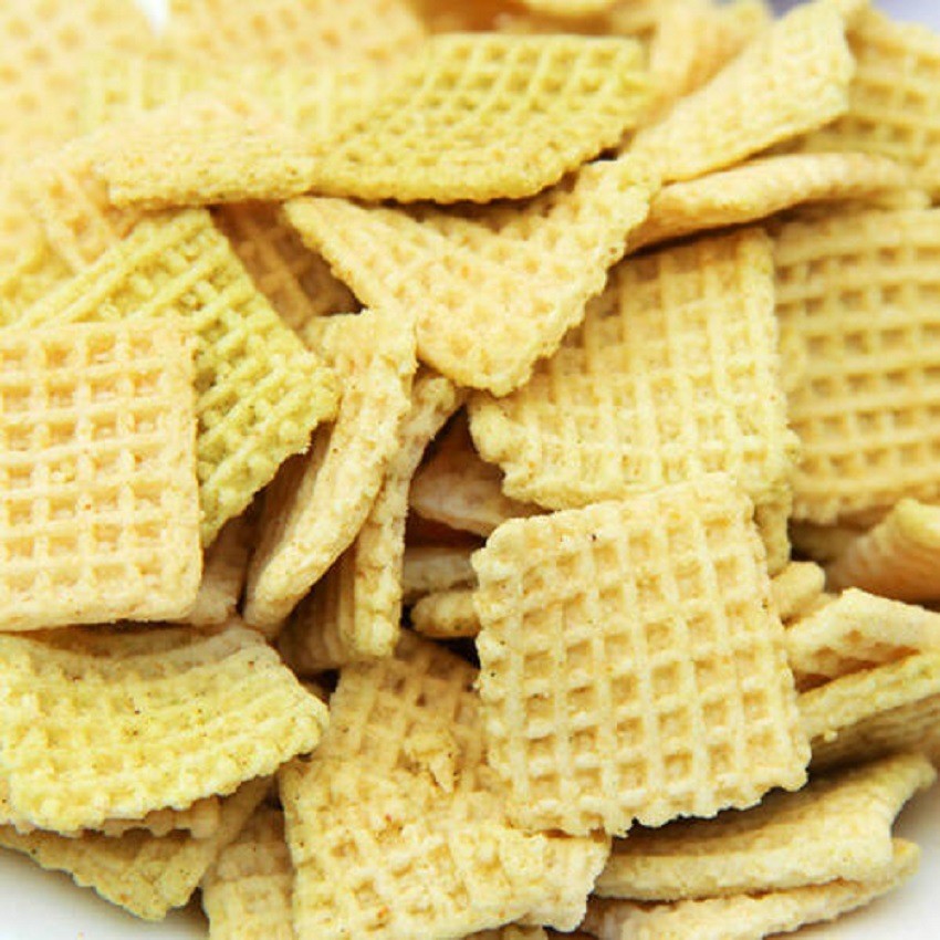 厂家多年生产销售油炸食品设备全自动锅巴膨化机小米锅巴生产线图5