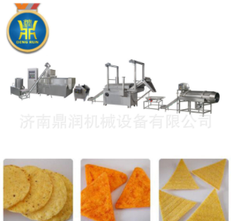 厂家直销爽口脆锅巴生产线全自动油炸食品生产设备全套锯齿锅巴机图2