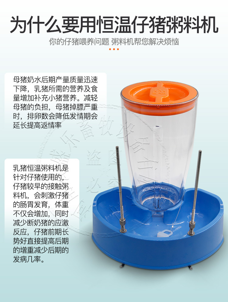 乳猪智能恒温粥料机保育猪小猪粥料器仔猪喂料机养猪设备厂家热卖