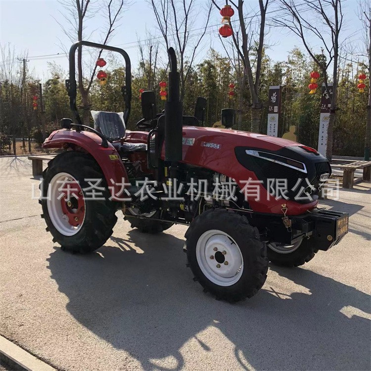 涡轮增压水旱两用打浆灭茬旋耕除草机 力王504农用四驱多缸拖拉机图3