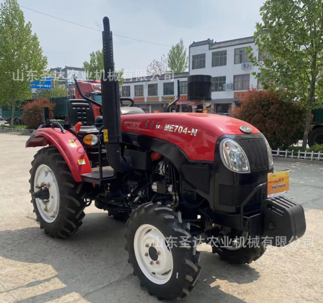 东方红804四驱大桥拖拉机 涡轮增压 高配强压多路阀打田犁地机图1