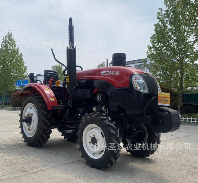 东方红804四驱大桥拖拉机 涡轮增压 高配强压多路阀打田犁地机图2