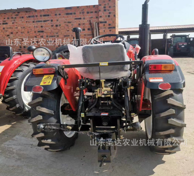 东方红804四驱大桥拖拉机 涡轮增压 高配强压多路阀打田犁地机图5