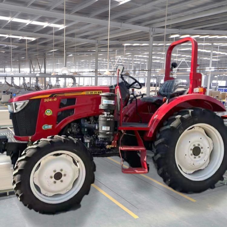 四轮高配东方红拖拉机 大马力耕田犁地机 农用四驱多缸拖拉机图5