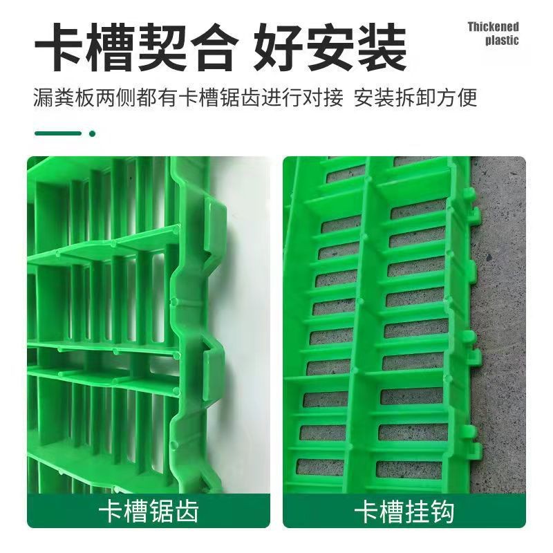 60*60羊用漏粪板厂家批发羊床板猪羊漏粪板羊舍粪板 塑料羊粪板图3