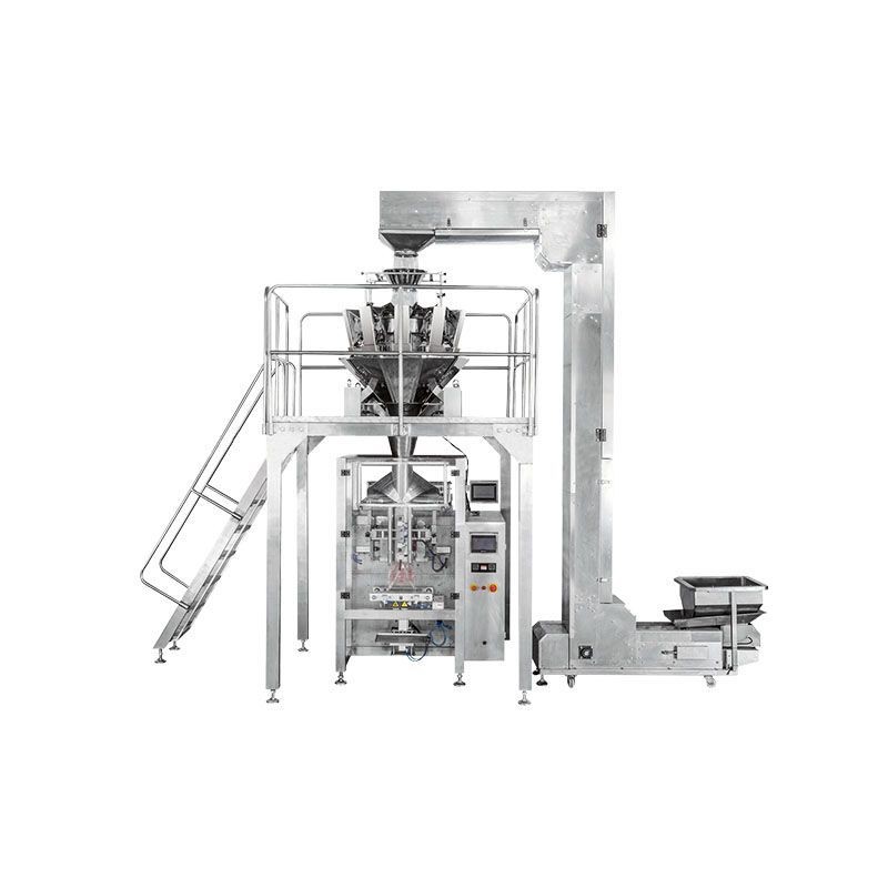 立式充氮气包装机 薯片包装机 食品膨化分装机 组合秤称重包装机图5