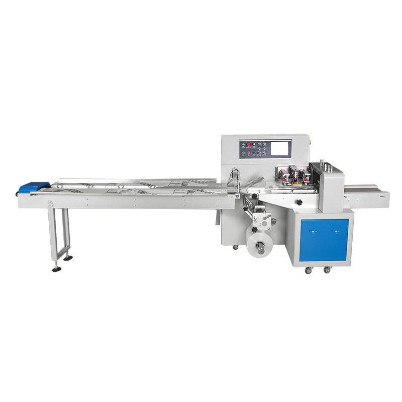 月饼包装机 全自动理料线 托盒充氮气枕式机械 打包封口喷码设备图4