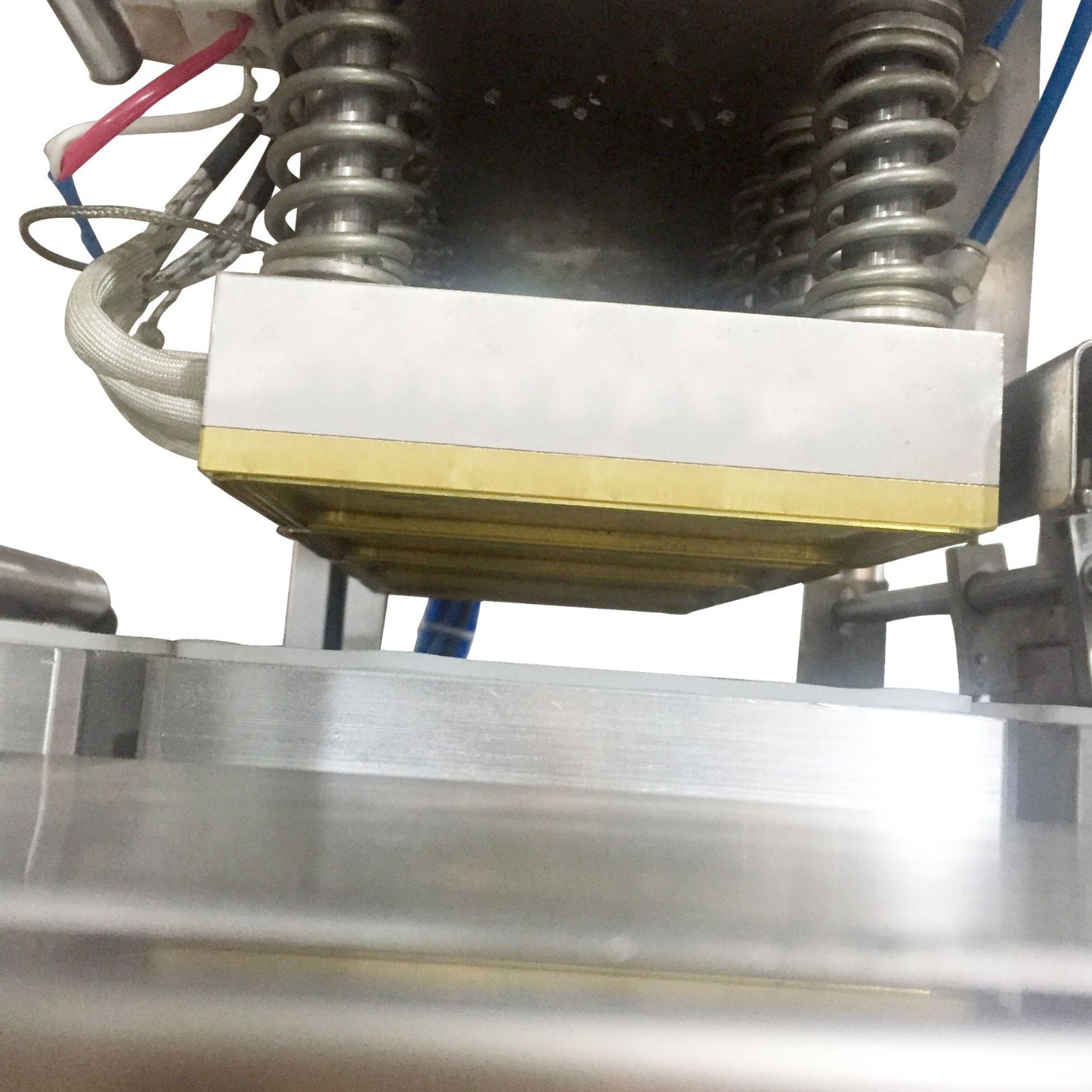 厂家直供全自动鸭血连续灌装封口机一出四血豆腐灌装封口机可定做图4