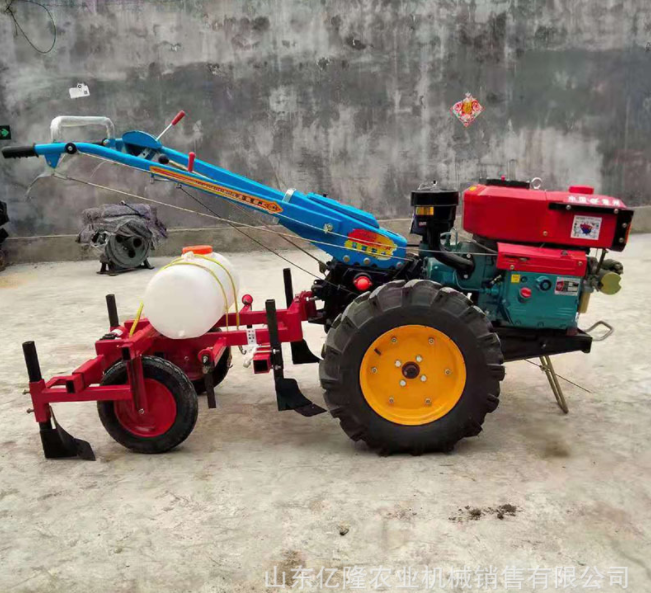 家用小型手扶拖拉机 大棚果园柴油微耕机 自走式开沟犁地机图4