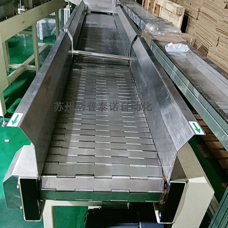 不锈钢链板输送线高温网带传送带隧道炉烘干线食品级流水线苏州图5