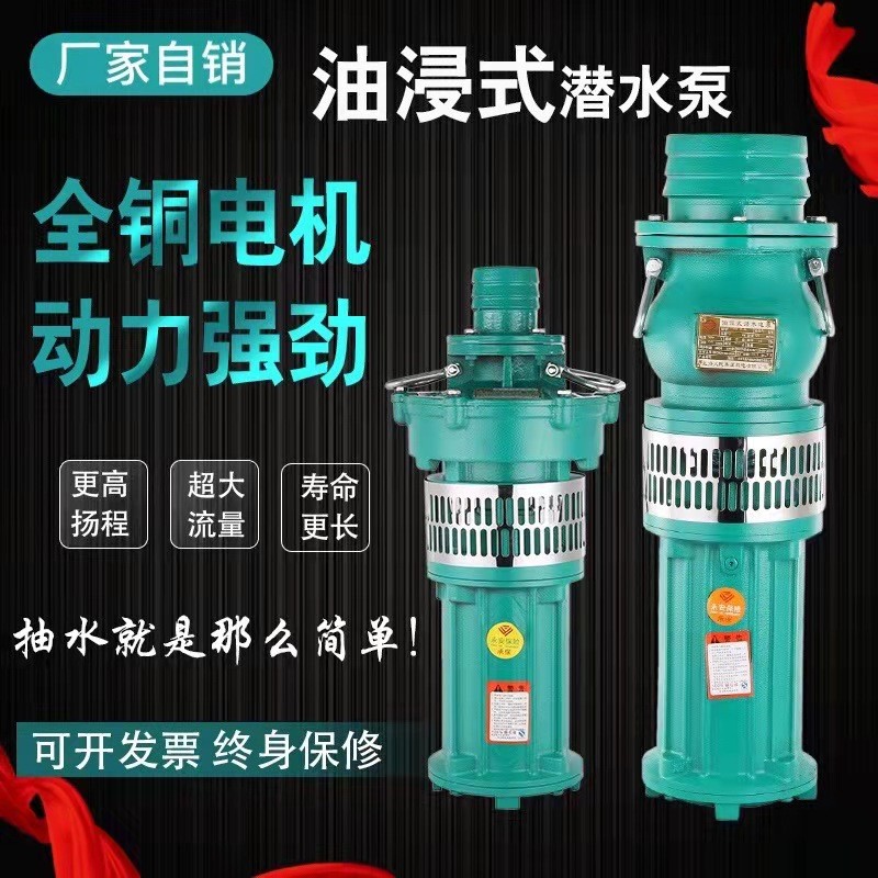厂家直销QY潜水泵专业QY40-16-3潜水泵深井潜水喷泉泵花园灌溉泵图3