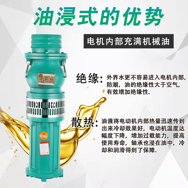 QY25-32-4 QY充油式潜水泵批发 100%铜线电机图3